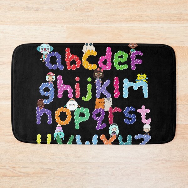 Item preview, toca boca world alphabet designed and sold by pruet-tjamee.