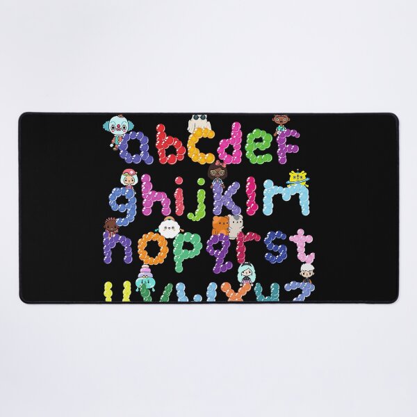 Item preview, toca boca world alphabet designed and sold by pruet-tjamee.