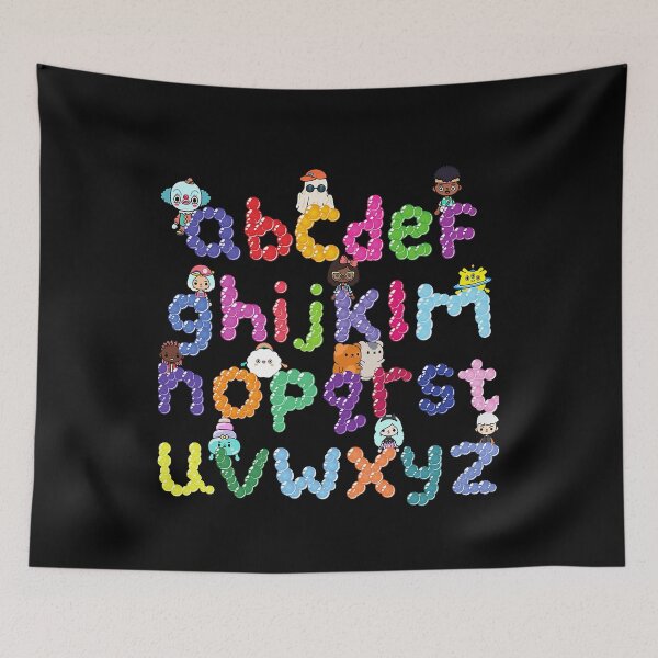 Item preview, toca boca world alphabet designed and sold by pruet-tjamee.