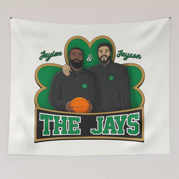Item preview, The Jays - Tatum and Brown - Boston Basketball designed and sold by sportsign.