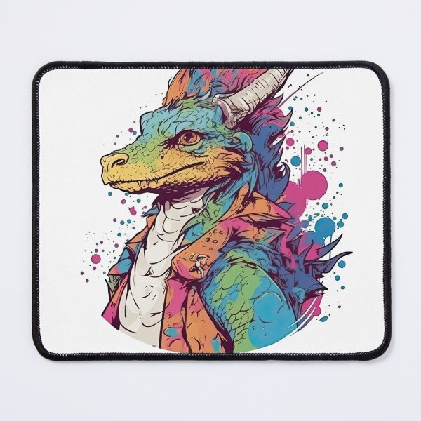 Item preview, Dragon Majestic Editorial Masterpiece: Pose Like a Fierce Fantasy beast for your Own designed and sold by DooodleGod.