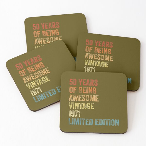Item preview, 50 Year Old 	 Vintage 1971 Limited Edition 50th Birthday 	 	 designed and sold by hswoxxajcr55.