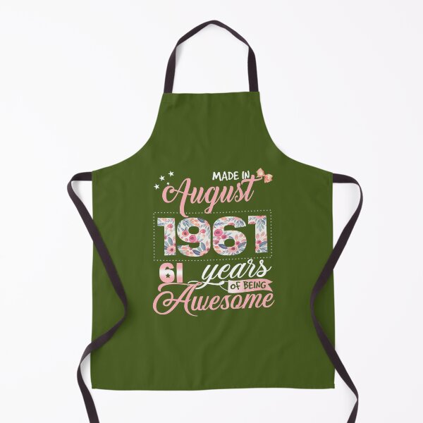 Item preview, 61st Birthday Floral 	 for 	s Born in August 1961 	 	 designed and sold by xqfepeoszyz23.