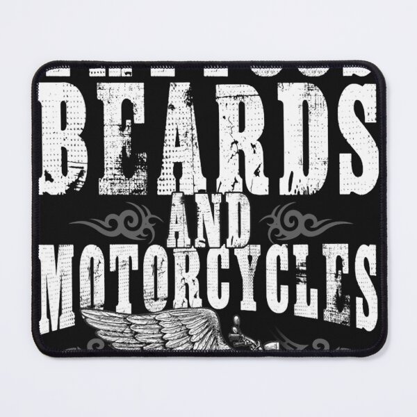 Item preview, Tattoos Beards And Motorcycles Tattooed Bearded Biker designed and sold by BlickAkeem.