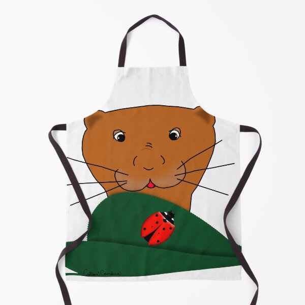 Item preview, Oliver la nutria estudia una mariquita designed and sold by OliverTheOtter.
