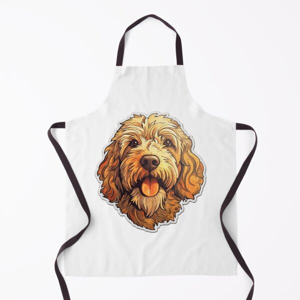 Item preview, Doodle Delight - Cute Goldendoodle Artwork designed and sold by InTrendSick.