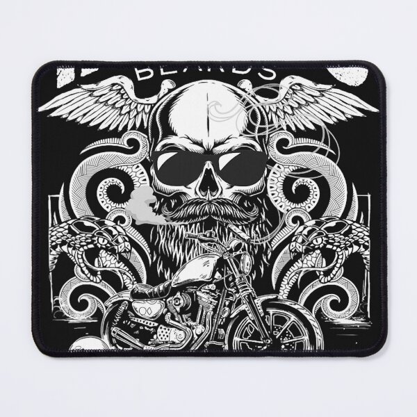Item preview, Tattoos Beards and Motorcycles Tattooed Bearded Men Quotes designed and sold by BlickAkeem.