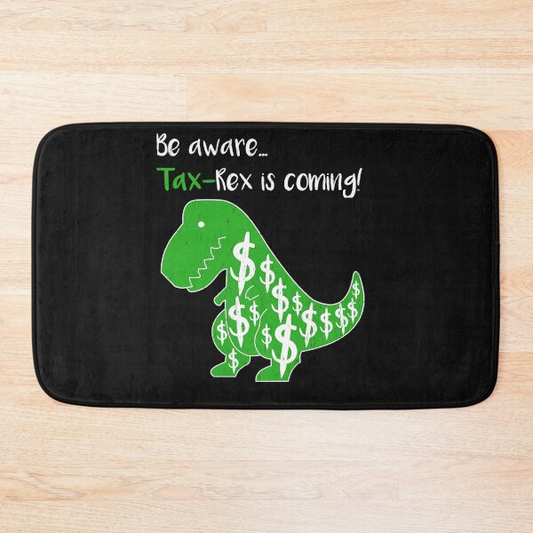Artikelvorschau, Tax Rex kommt. Lustiger TRex-Steuersaison-Buchhalter entworfen und verkauft von BlickAkeem.