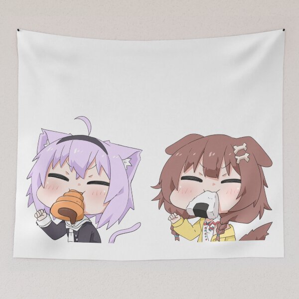 Item preview, Okayu and Korone designed and sold by Vassilaki.