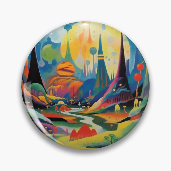 Item preview, Trippy Fantasy Planet Series designed and sold by BopBopShop.