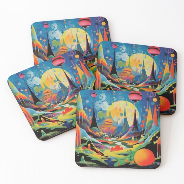 Item preview, Trippy Fantasy Planet Series designed and sold by BopBopShop.