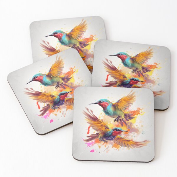 Item preview, Flying Colorful Birds designed and sold by WarmBreeze1.