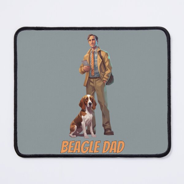 Item preview, Beagle Dad designed and sold by lunarhalomedia.