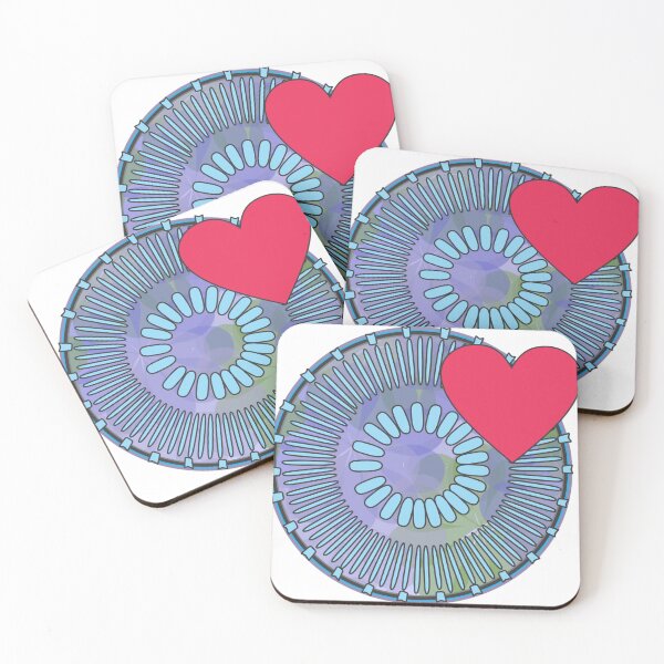 Item preview, Diatom - Discostella (purple) designed and sold by braden-galina.