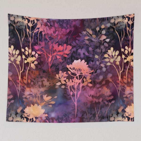 Item preview, Herbal and floral pattern designed and sold by Art by Lilia.