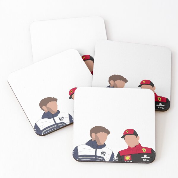 Item preview, Pierre Gasly and Charles Leclerc designed and sold by CalliesArt.