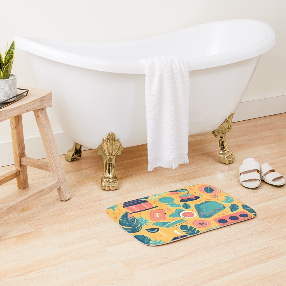Item preview, Bath Mat designed and sold by InfinityPattern.