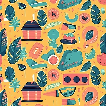 Artwork thumbnail, Summer Colors by InfinityPattern
