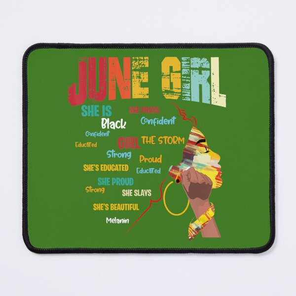 Item preview, June Birthday Queens Are Born In June African American designed and sold by ceiuebxv87.