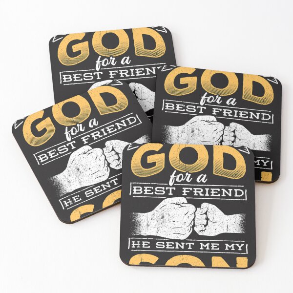 Item preview, Christian I asked God for a best friend he sent me my son father dad Christ designed and sold by LucilleHShuman.