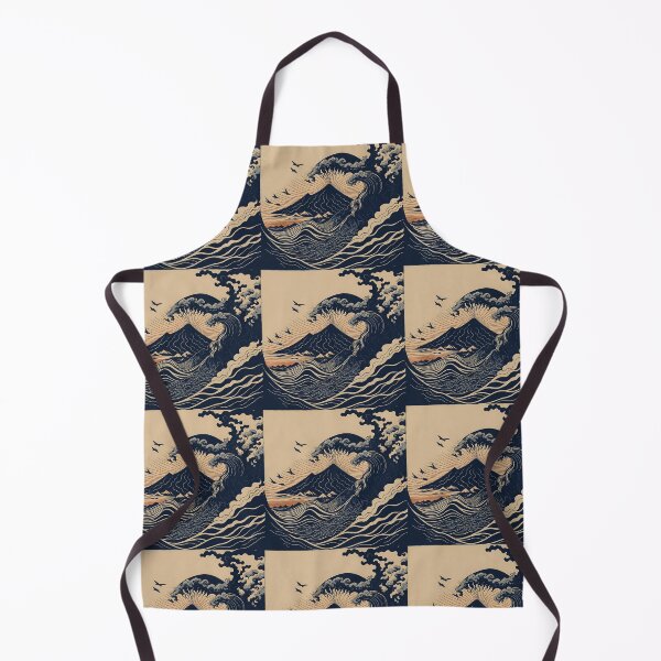 Item preview, Ukiyo-e Waves Mount Fuji Before dawn designed and sold by jp22yoshi.