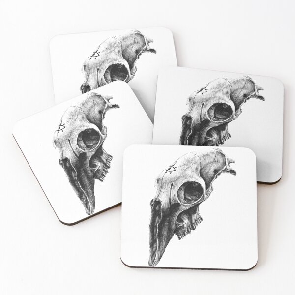 Item preview, goat skull designed and sold by AlannaVinegar.