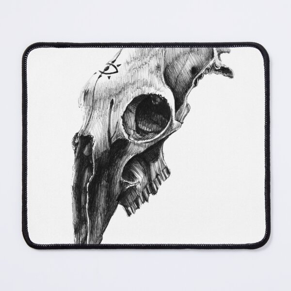 Item preview, goat skull designed and sold by AlannaVinegar.