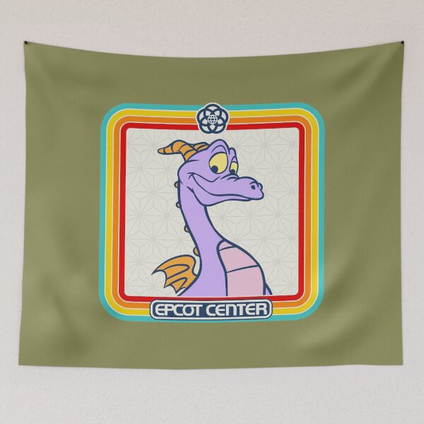 Item preview, EPCOT Center Fig	t Rainbow stripe Frame 	 designed and sold by vtnkandqtrk56.