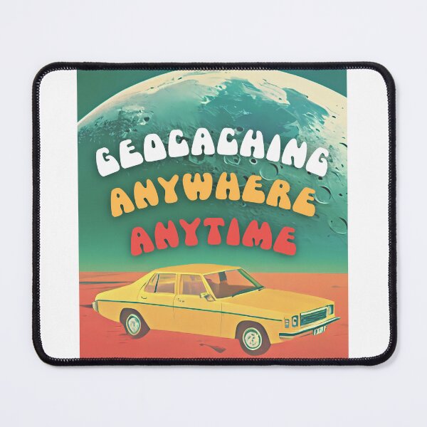 Item preview, Geocaching- Anytime & Anywhere (Space edition) designed and sold by GS-Imagery.