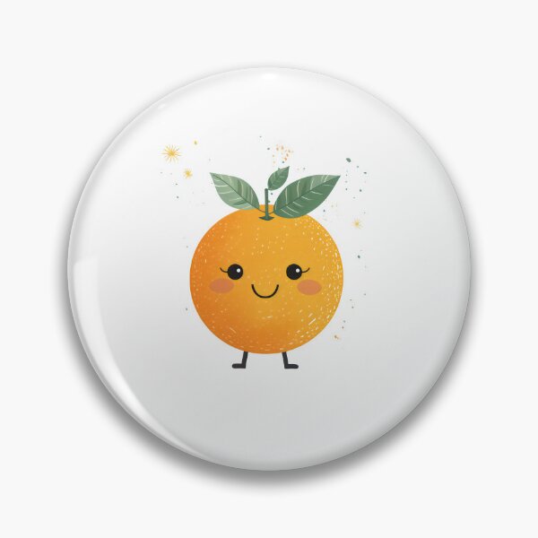 Item preview, Cute Orange Fruit Baby Happy Love Fruitarian Citrus Fun Face designed and sold by farhanhafeez.