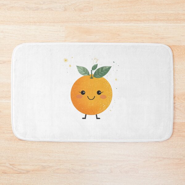 Item preview, Cute Orange Fruit Baby Happy Love Fruitarian Citrus Fun Face designed and sold by farhanhafeez.