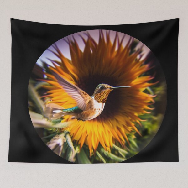 Item preview, Grace in Motion: Capturing the Essence of a Hummingbird's Flight designed and sold by luvablelifeform.