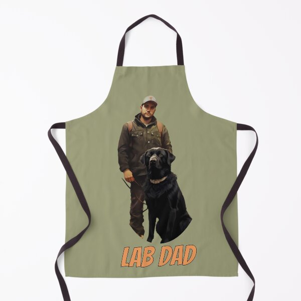 Item preview, Black Lab Dad designed and sold by lunarhalomedia.