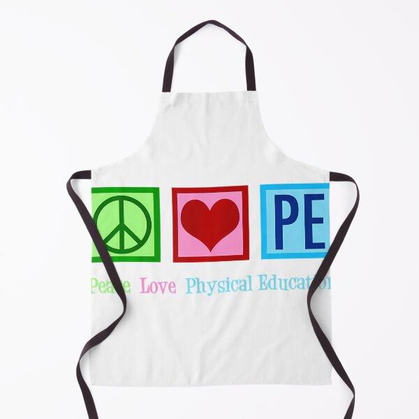 Item preview, Peace Love PE Teacher - Gym Instructor PE Gift designed and sold by ralicalehihie.