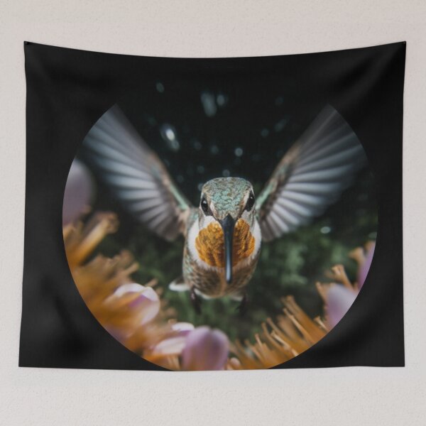 Item preview, Grace in Motion: Capturing the Essence of a Hummingbird's Flight designed and sold by luvablelifeform.