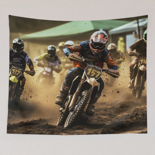 Item preview, Motorbike Dirt Racing designed and sold by WarmBreeze1.