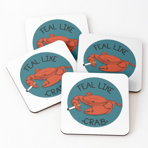 Item preview, Feal Like Crab - Hot Mulligan - with background designed and sold by HaleighMade.