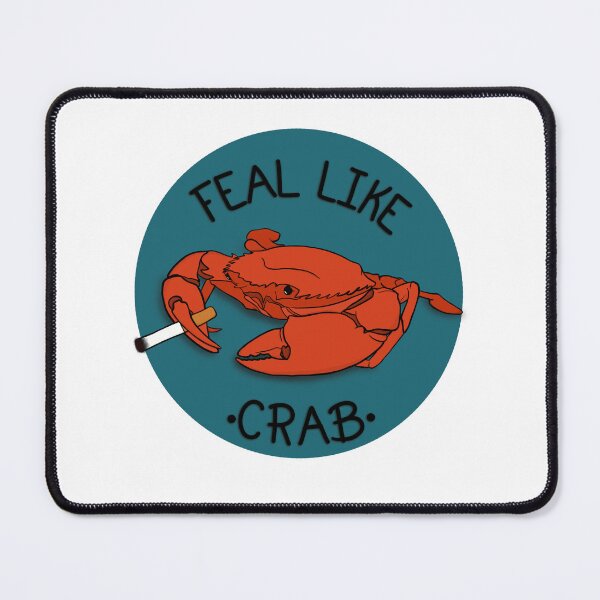 Item preview, Feal Like Crab - Hot Mulligan - with background designed and sold by HaleighMade.