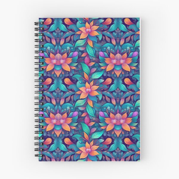 Item preview, Engaging Floral Multi-Colored Seamless Pattern Design designed and sold by Eponine6.