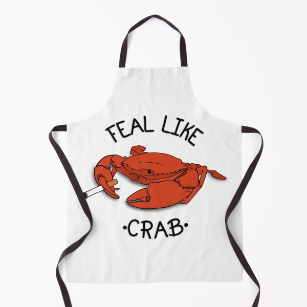 Item preview, Feal Like Crab Hot Mulligan - Transparent designed and sold by HaleighMade.