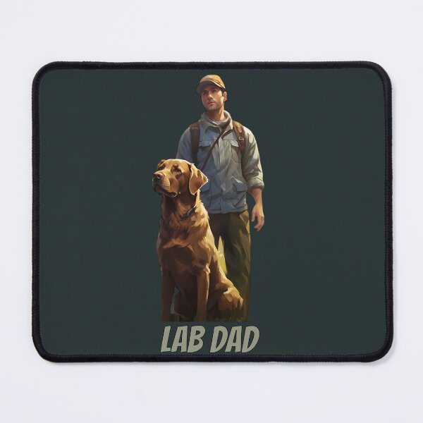 Item preview, Golden Lab Dad designed and sold by lunarhalomedia.