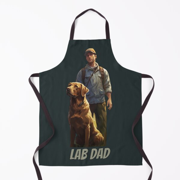 Item preview, Golden Lab Dad designed and sold by lunarhalomedia.