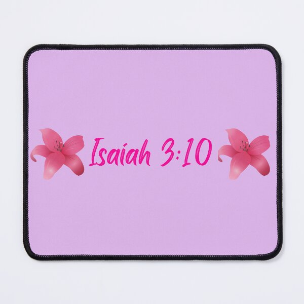 Item preview, Isaiah 3:10 designed and sold by Holynight.