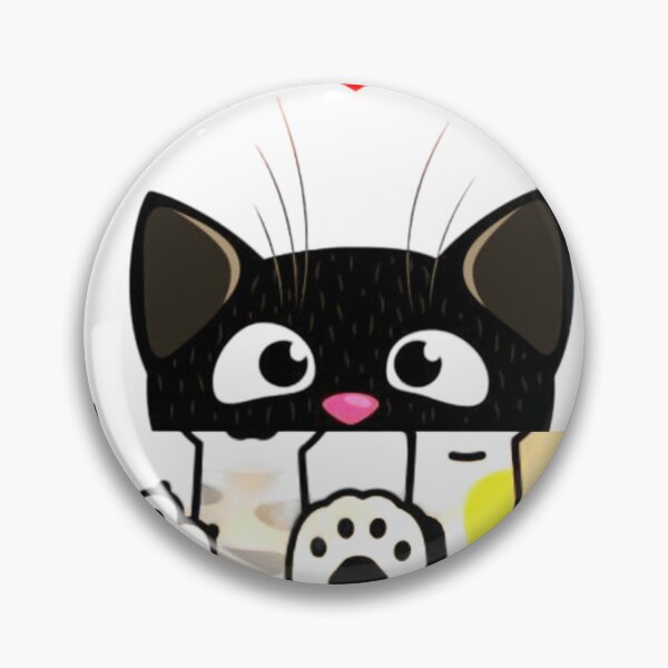 Item preview, here i am cat peeking designed and sold by Arteyestilo.