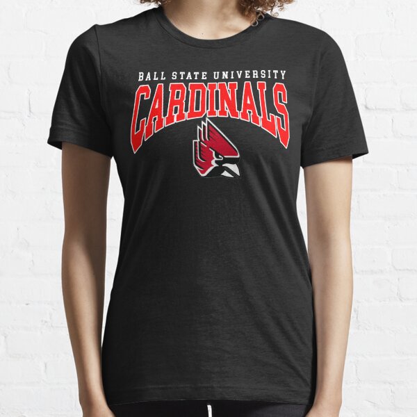 Youth Champion Gray Ball State Cardinals Jersey Long Sleeve T-Shirt