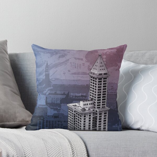 Item preview, Smith Tower Map, Sunset designed and sold by icutthings.