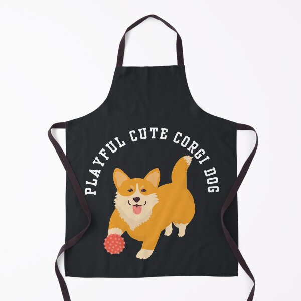 Item preview, Corgi Dog Playing Ball designed and sold by TheCatmeow2000.