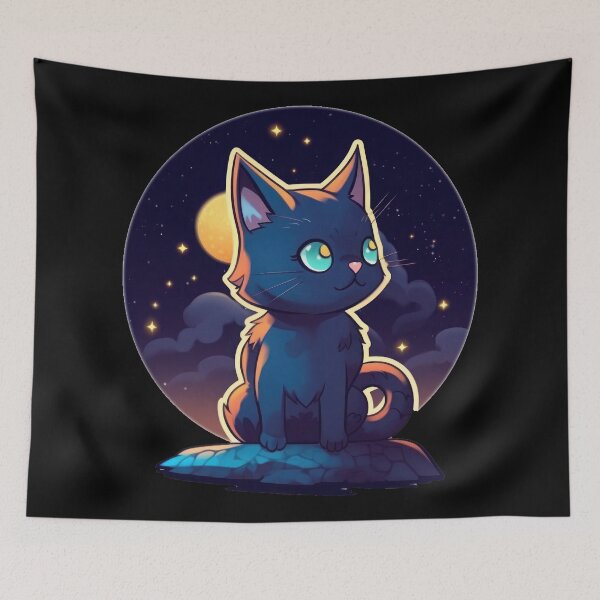 Item preview, Kawaii Cute Cat Good Night designed and sold by duke818.