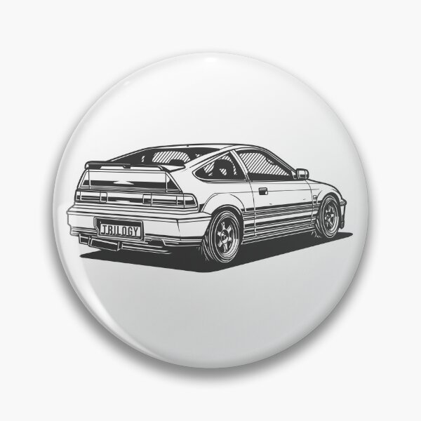Item preview, JAPANESE OLD CAR CRX designed and sold by TrilogyMerch.