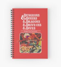 Cuaderno de espiral Dungeons & Diners & Dragons & Drive-Ins & Dives: Escape from Flavortown